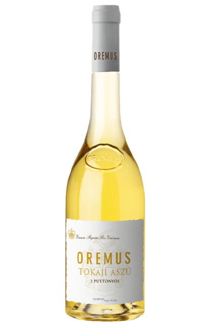 Oremus Aszú 3 -5 y 6 Puttonyos, vino dulce