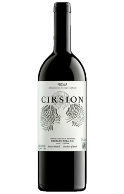 vino rioja, cirsion, vino tinto, bodegas roda, vino tempranillo