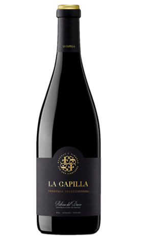 Botella de vino Tinto La Capilla Vendimia Seleccionada, elaborado con uvas 100% Tinta de País