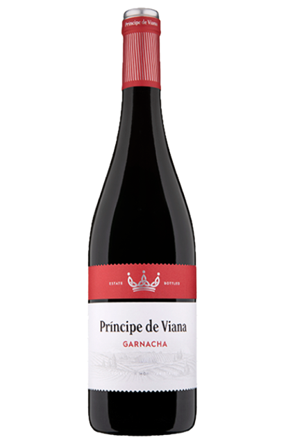 vino tinto, principe de viana, 100% garnacha