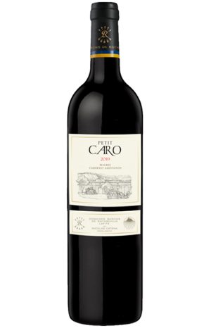 Petit Caro, Malbec, Cavernet Sauvignon, vino tinto