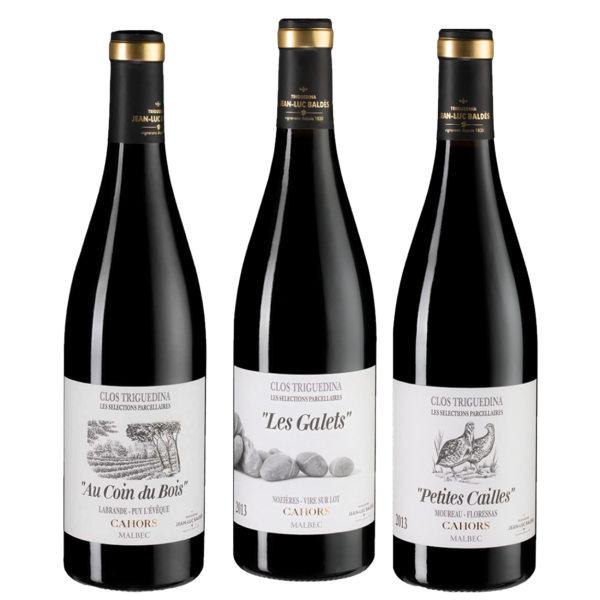 La Trilogie de vinos Malbec, vinos tintos, vinos malbec