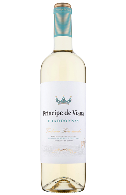 vino blanco, chardonnay, principe de viana, vino navarro
